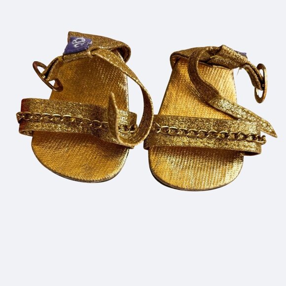 Build A Bear Friends 2B Made Doll Outfit Indian Dress Sari Shoes Clothes Lot - Picture 5 of 7